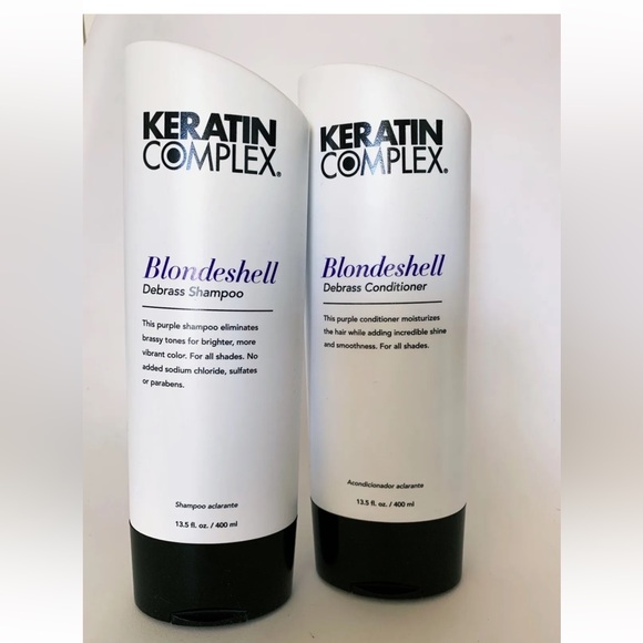 Keratin Complex's Blondeshell Debrass Shampoo and Conditioner - Picture 1 of 2